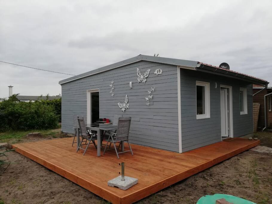 Ferienwohnung Am Stettiner Haff Monkebude Exterior photo