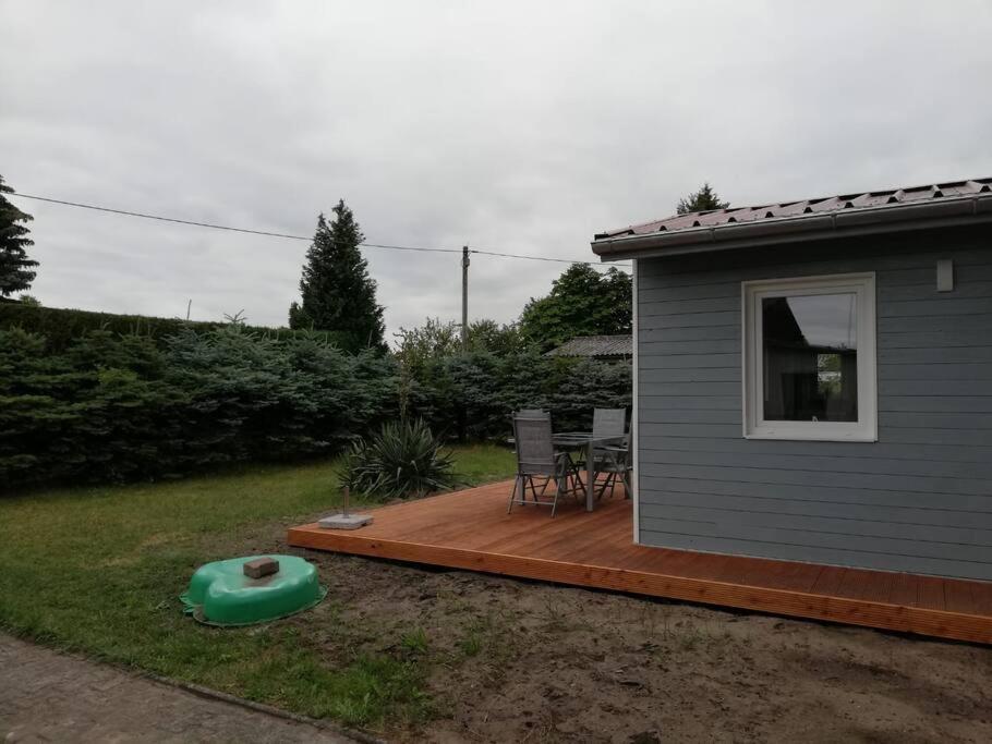 Ferienwohnung Am Stettiner Haff Monkebude Exterior photo